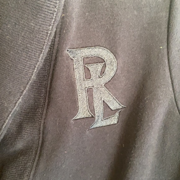 Ralph Lauren Embroidered Navy Knit Cardigan Sz S - Picture 3 of 5